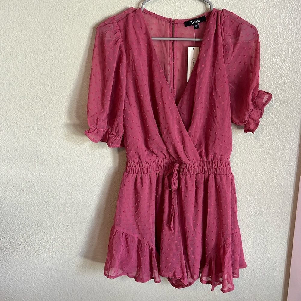 Pink romper